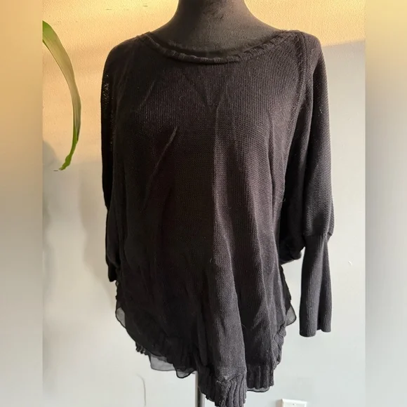 Rachel Roy Knit Ruffle Sweater - Picture 1 of 3